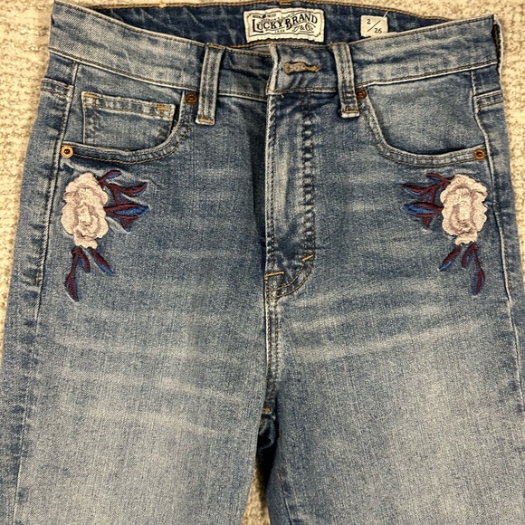 Embroidered Jeans, new! Worn once excellent condition - Picture 4 of 4